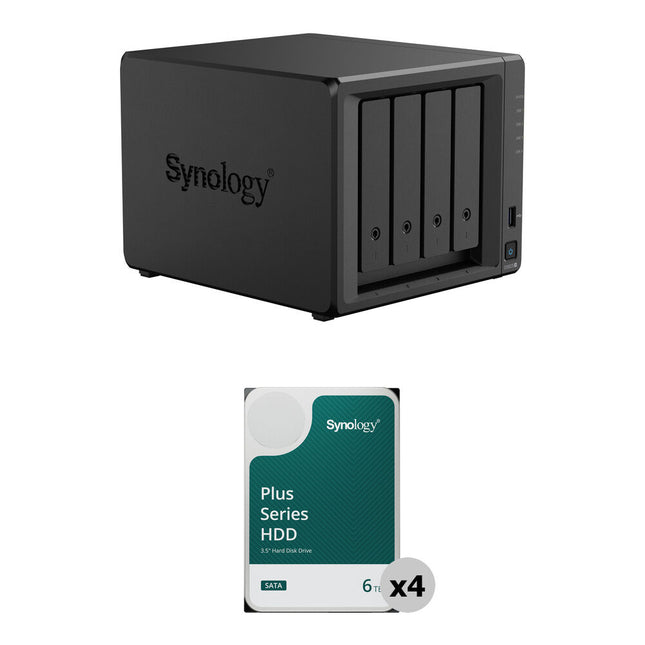 Synology DS925P NAS de 4 bahías SATA 6 Gb/s para almacenamiento