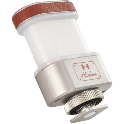 Harlowe Omni Luz de Relleno 360° con Jaula para Insta360 X5 Luz 2700-6500K Batería 600mAh