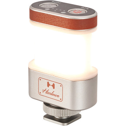 Harlowe Omni Luz de Relleno 360° con Jaula para Osmo 360 IP54 USB-C 600mAh
