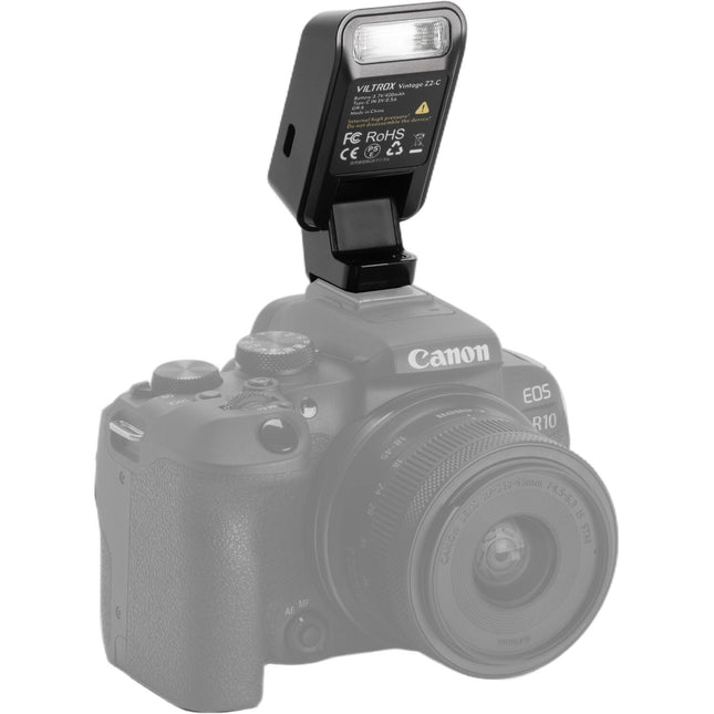 Viltrox Vintage Z2 Flash para Canon Recargable 420mAh con Difusor