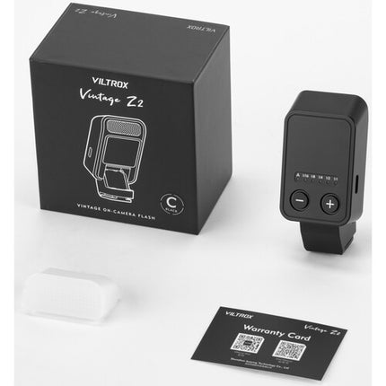 Viltrox Vintage Z2 Flash para Canon Recargable 420mAh con Difusor