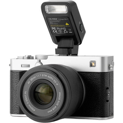 Viltrox Vintage Z2 Flash para FUJIFILM con Batería 420mAh Difusor