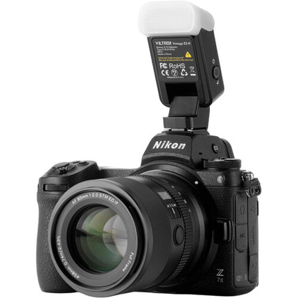 Viltrox Vintage Z2 Flash para Nikon con 420mAh batería y difusor