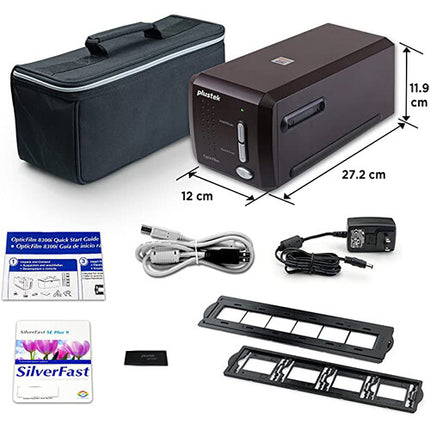 Plustek OpticFilm 8300i SE Escáner 7200 dpi con eliminación de polvo y rayas