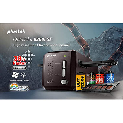 Plustek OpticFilm 8300i SE Escáner 7200 dpi con eliminación de polvo y rayas