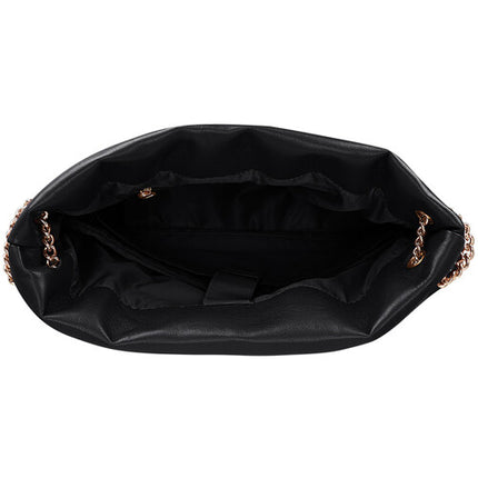 SANDY LISA Cali Bolso de Hombro Negro para Laptop 14 Pulgadas y Tablet 10 Pulgadas