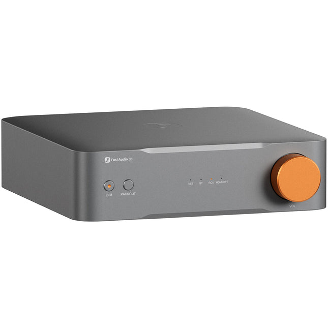 Fosi Audio S3 Balanced Hi-Fi reproductor DAC preamplificador DAC AK4493SEQ 384kHz 32Bit Bluetooth remoto