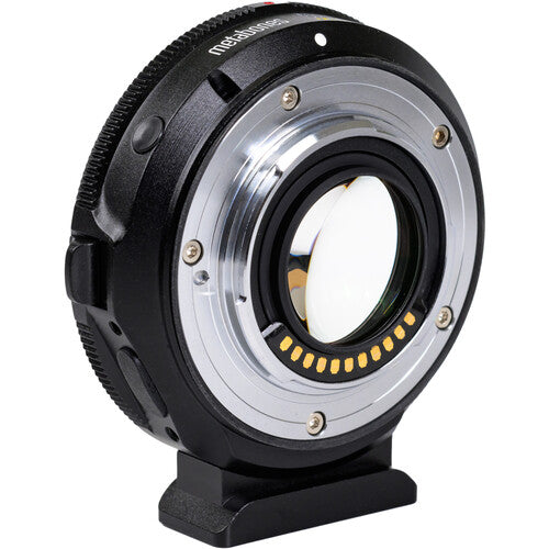 Metabones Canon EF Adaptador Speed Booster ULTRA 0.71x Micro Cuatro Tercios con Apertura Controlada