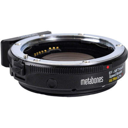Metabones Canon EF Adaptador Speed Booster ULTRA 0.71x Micro Cuatro Tercios con Apertura Controlada