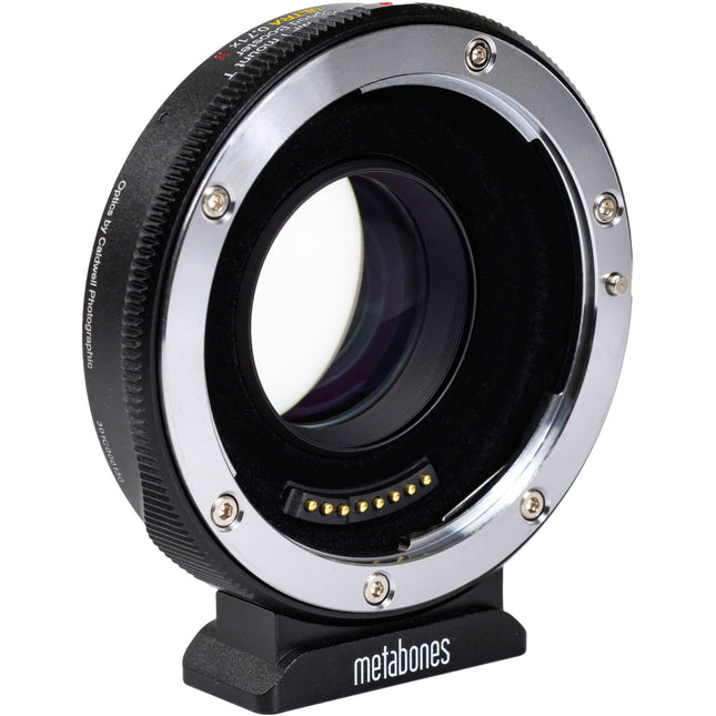 Metabones Canon EF Adaptador Speed Booster ULTRA 0.71x Micro Cuatro Tercios con Apertura Controlada