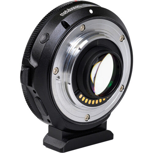 Metabones T Speed Booster XL 0.64x Mark II Adaptador Canon EF a Micro Cuatro Tercios con Control de Apertura y Montura Positiva