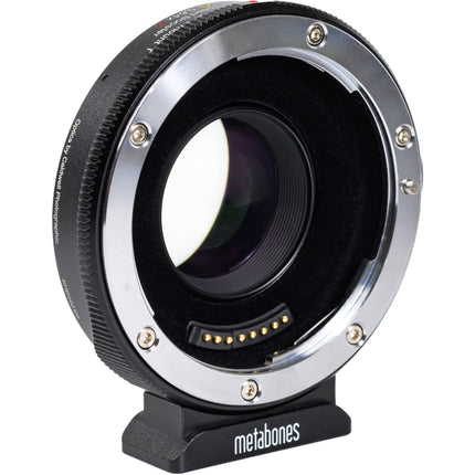 Metabones T Speed Booster XL 0.64x Mark II Adaptador Canon EF a Micro Cuatro Tercios con Control de Apertura y Montura Positiva