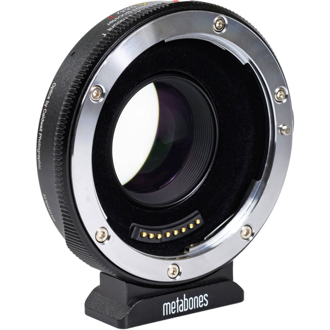 Metabones T Speed Booster XL 0.64x Mark II Adaptador Canon EF a Micro Cuatro Tercios con Control de Apertura y Montura Positiva