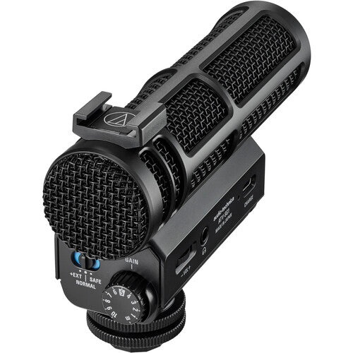 Audio-Technica ATV-SG1 Micrófono Shotgun para Cámara 14mm 100mm con Windjammer