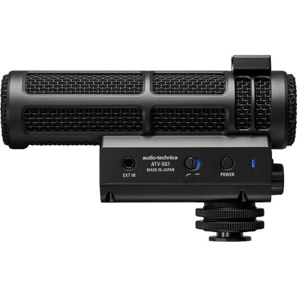 Audio-Technica ATV-SG1 Micrófono Shotgun para Cámara 14mm 100mm con Windjammer