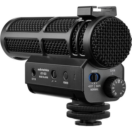 Audio-Technica ATV-SG1 Micrófono Shotgun para Cámara 14mm 100mm con Windjammer