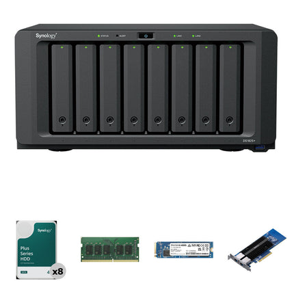 Synology DS1825+ NAS 8 bahías Kit almacenamiento eficiente