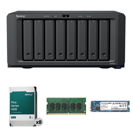 Synology DS1825+ NAS 8 Bahías SATA 8TB Kit SSD