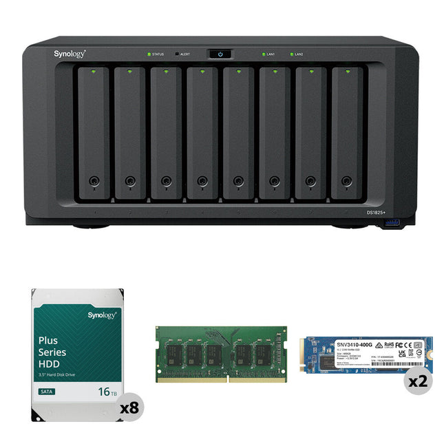 Synology DS1825+ Estación de almacenamiento NAS 8 Bahías