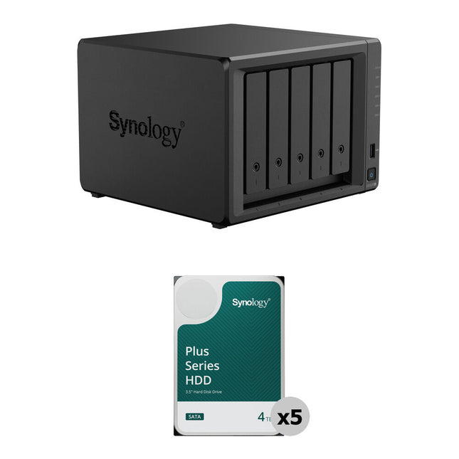 Synology DS1525+ NAS de 5 bahías con kit y SATA 4TB