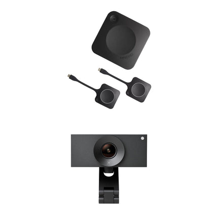 Barco CX-30 Sistema de Colaboración Inalámbrico con Cámara AI HD y Adaptador USB