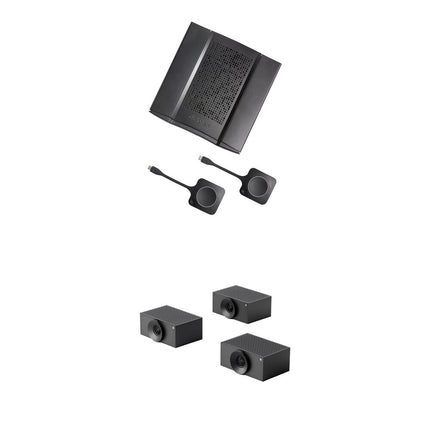 Barco ClickShare CX-50 Gen 2 Kit colaboración con 3 cámaras AI y switch Ethernet