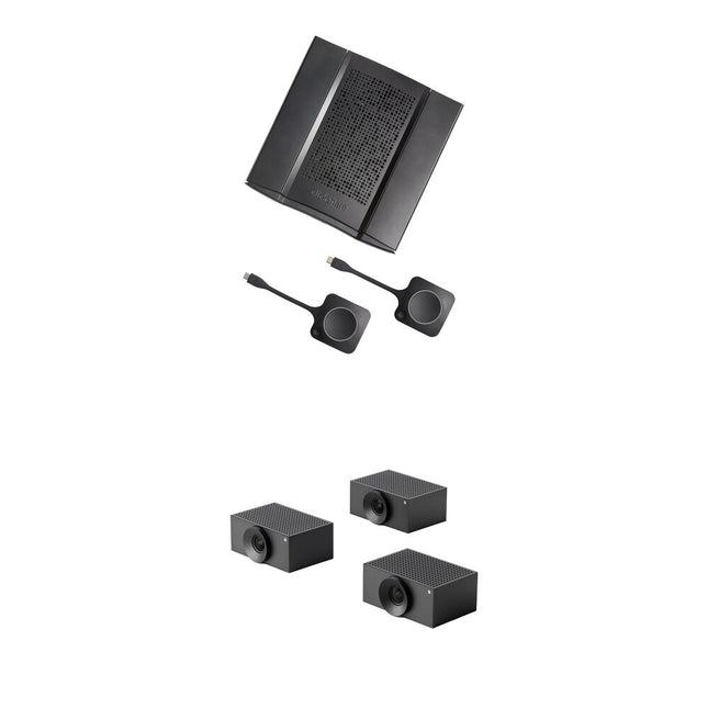 Barco ClickShare CX-50 Gen 2 Kit colaboración con 3 cámaras AI y switch Ethernet
