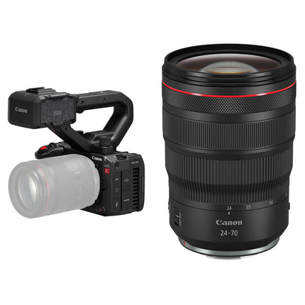Canon EOS C50 Cámara de Cine Full Frame 7K con Lente 24-70mm f/2.8 L IS USM