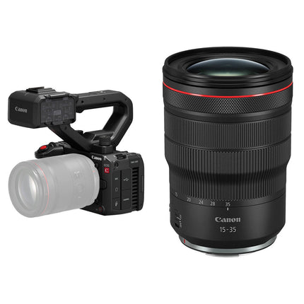 Canon EOS C50 Cámara de Cine Full-Frame con Sensor 7K y Lente 15-35mm f/2.8 IS USM