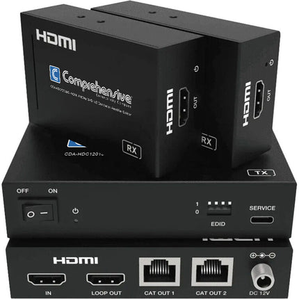 Comprehensive Pro AV Amplificador HDMI UHD 4K60 230 pies PoC 1x2