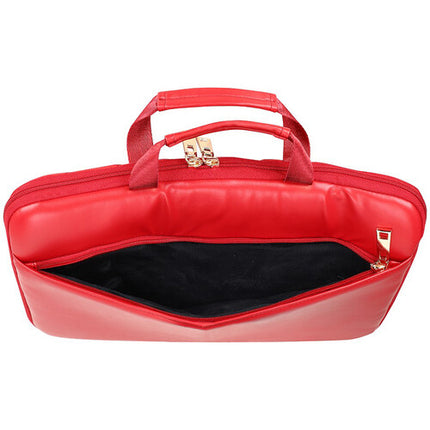 SANDY LISA Capri Funda para portátil 14" con bolsillos rojo