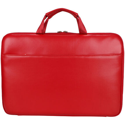 SANDY LISA Capri Funda para portátil 14" con bolsillos rojo