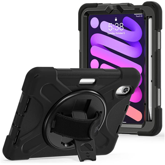 Encased Rugged-X Funda para iPad mini 6ª y 7ª Gen 8.3" con Correa de Hombro