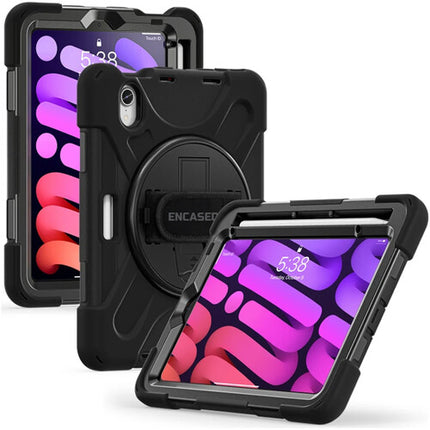 Encased Rugged-X Funda para iPad mini 6ª y 7ª Gen 8.3" con Correa de Hombro