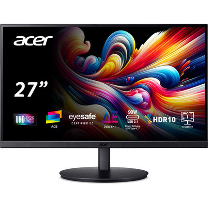 Acer CB2 CB272K Bmiprux Monitor 27" 4K UHD 60Hz USB-C 90W