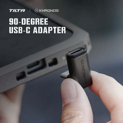 Tilta Khronos Adaptador USB-C 3.2 Gen2 90 Grados 10 Gb/s 140W