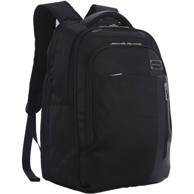 ECO STYLE Tech Exec Mochila Ejecutiva para Laptop 15.6 pulgadas con Panel Organizador