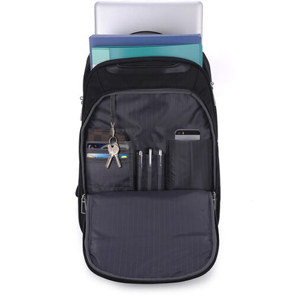 ECO STYLE Tech Exec Mochila Ejecutiva para Laptop 15.6 pulgadas con Panel Organizador