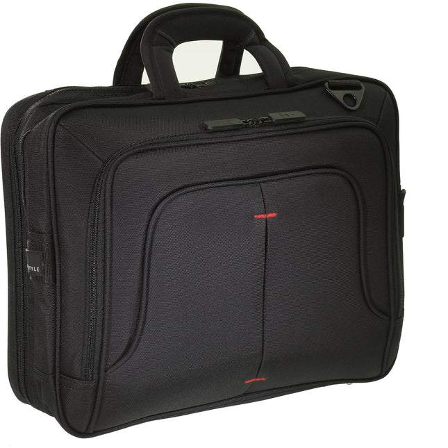 ECO STYLE Tech Pro Estuche Topload Negro para Laptop 16.1" con Correa Ajustable