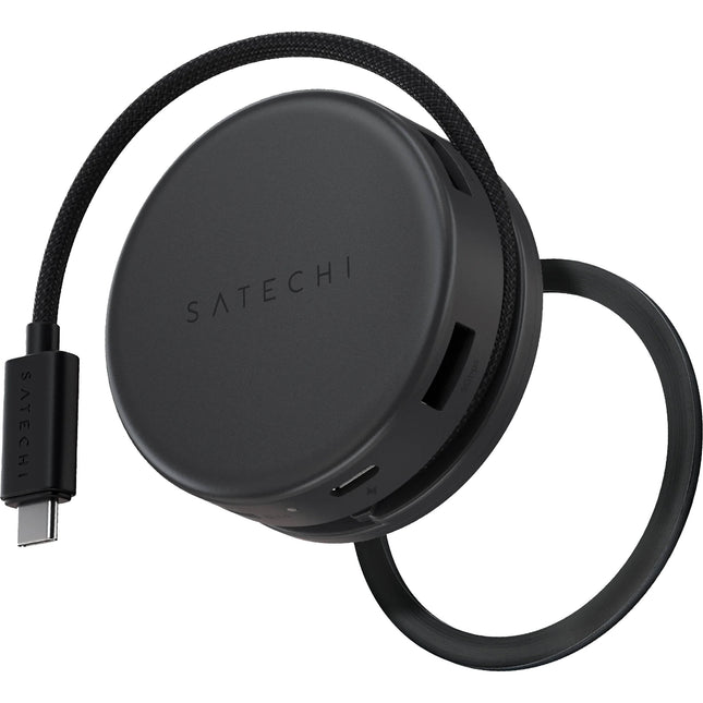 Satechi 7-Port OntheGo Hub USB-C con HDMI 4K60 y 80W potencia