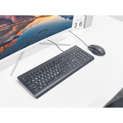 X9 Performance Teclado y Ratón Cableados Retroiluminados 7 Colores 3600 dpi