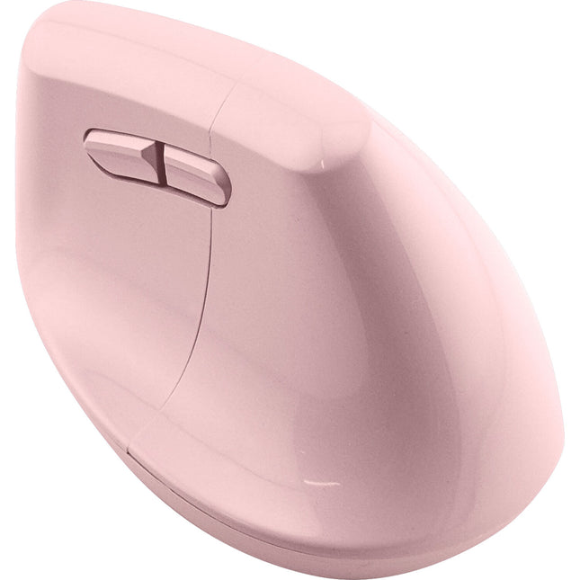 X9 Performance Ratón Ergonómico Vertical Inalámbrico Rosa 4000 dpi Bluetooth USB-C