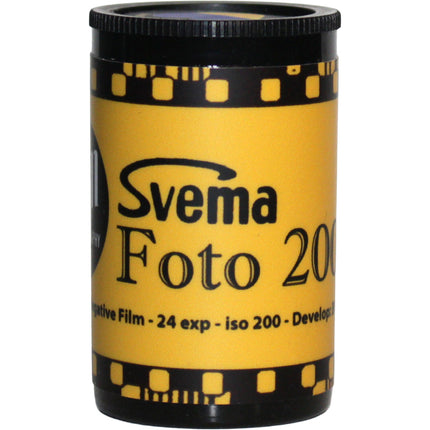 Film Photography Project Svema Foto 200 Película Negativa BN 35mm 24 Exposiciones ISO 200