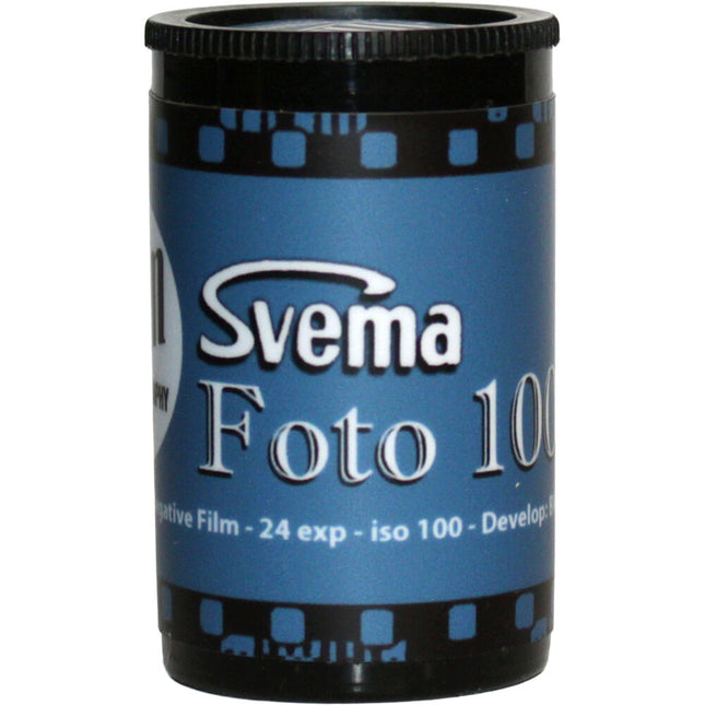 Film Photography Project Svema Foto 100 Película Negative B&N 35mm 24 Exposiciones ISO 100