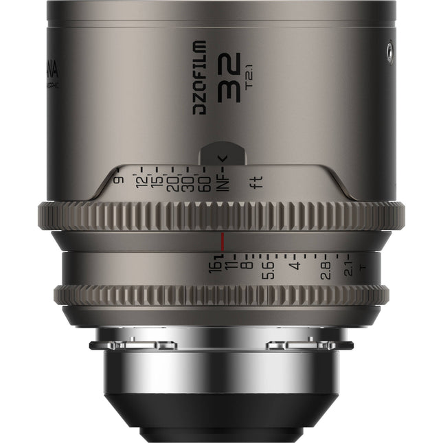 DZOFilm Arcana 32mm Objetivo Anamórfico Full Frame T2.1-T16 Titanium