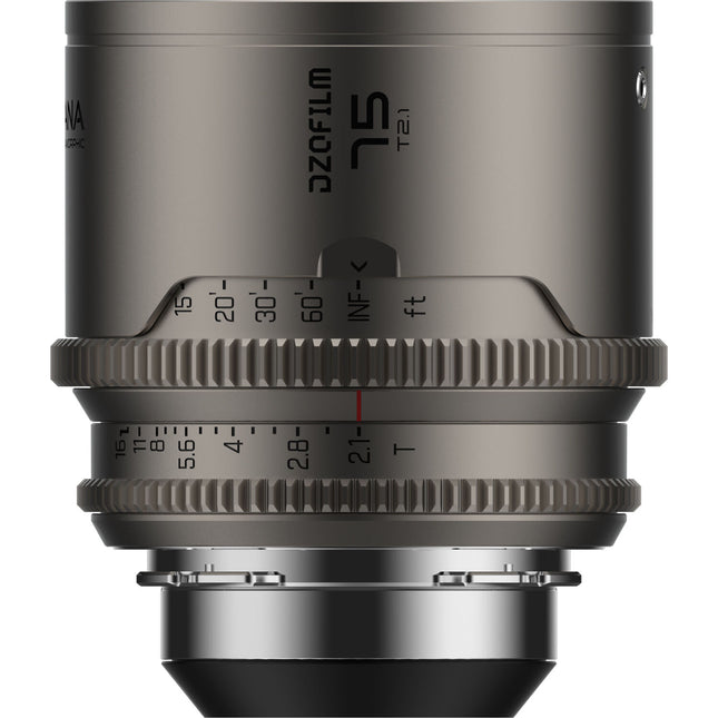 DZOFilm Arcana 75mm Lente Anamórfica Full Frame T2.1-T16 con Estuche