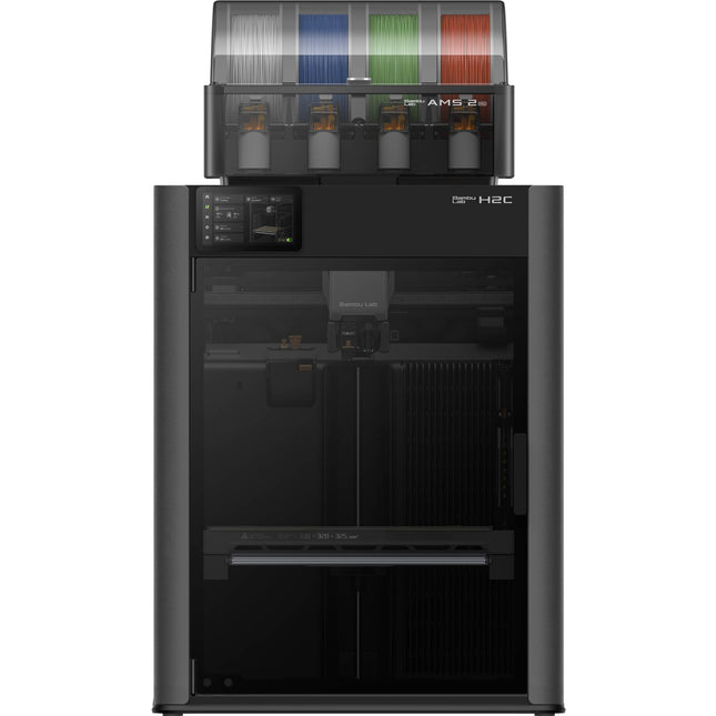 Bambu Lab H2C Impresora 3D con Cámara AMS 2 Pro y Láser 10W