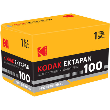 Kodak Ektapan 100 Película Blanco y Negro 35mm 36 Exposiciones ISO 100 Grano Ultrafino