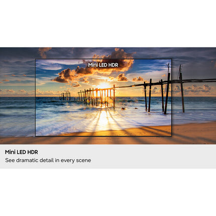 Samsung M70H TV Mini-LED inteligente 75" 4K UHD HDR10+ 60 Hz