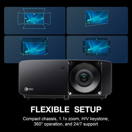 Optoma Technology HZ41 Proyector Láser Full HD 4600 Lúmenes 120 Hz